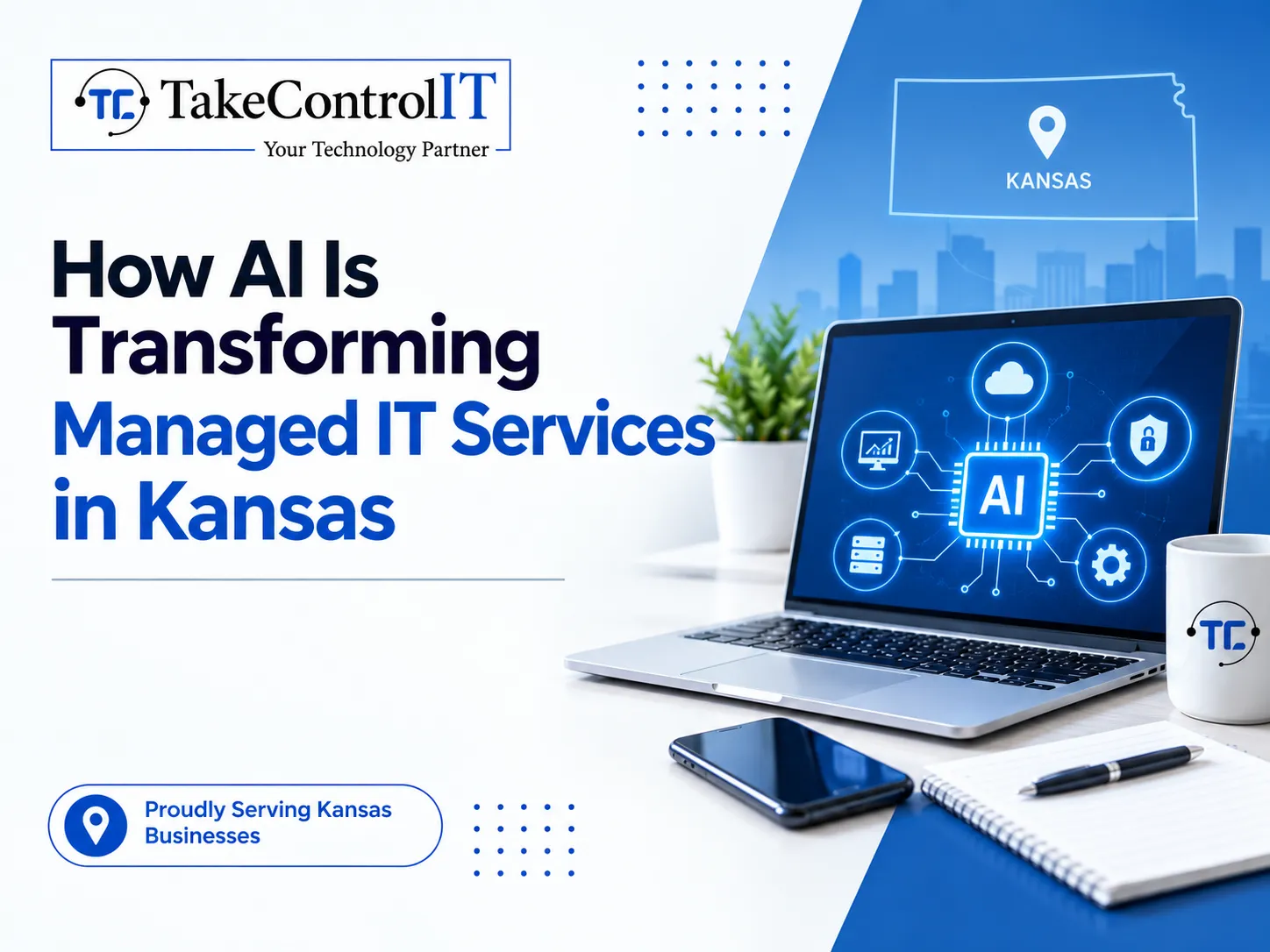 How AI Is Transforming Managed IT Services in Kansas