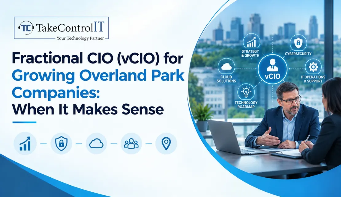 Fractional CIO (vCIO) for Growing Overland Park Companies: When It Makes Sense