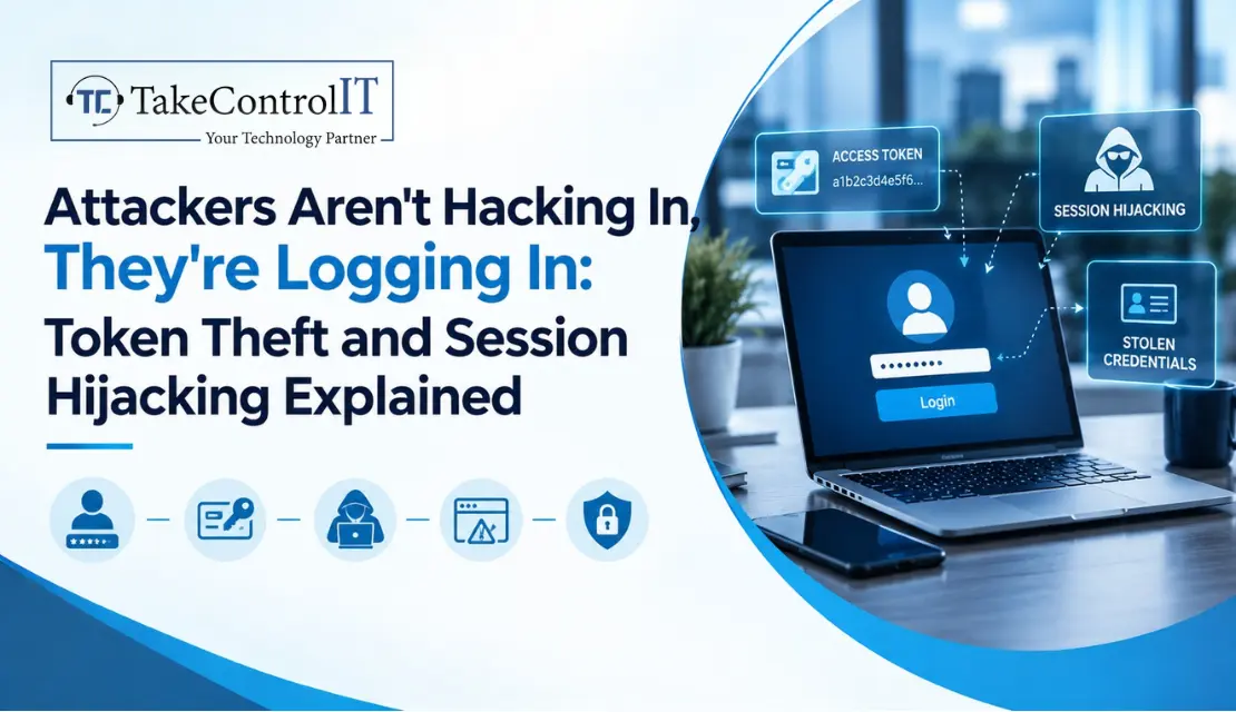 Attackers Aren’t Hacking In, They’re Logging In: Token Theft and Session Hijacking Explained